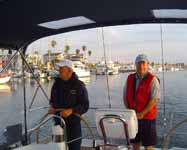 Kip & Craig leaving Channel Islands July 21rst 